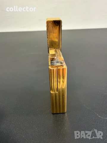 Луксозна позлатена запалка S.T. Dupont №8159, снимка 2 - Запалки - 54519935