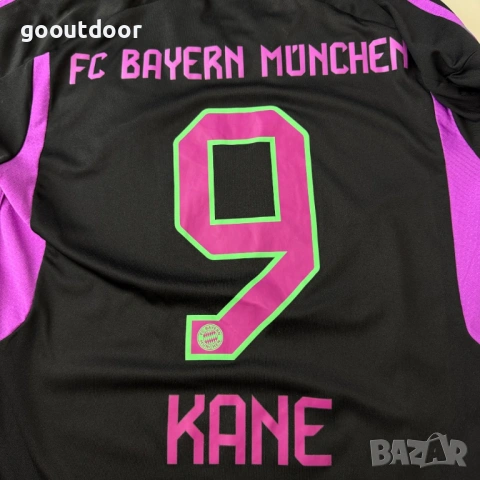 Футболна тениска Adidas Bayern Munich 2023-24 Away Kane #9 размер S, снимка 5 - Футбол - 54435939