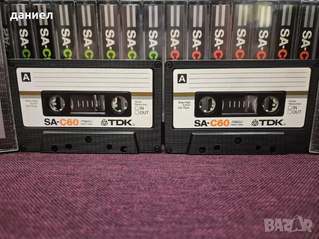 20 оригинални японски аудио касети TDK SA-C60/90 – TYPE II – хромна лента + подарък, снимка 7 - Аудио касети - 55415129