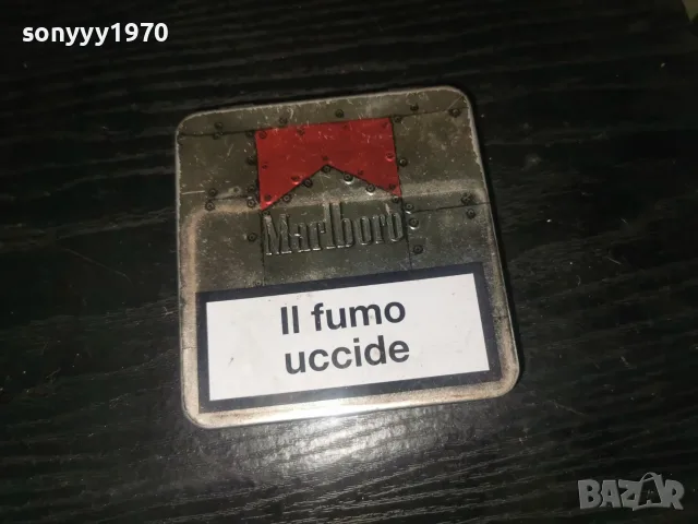 marlboro-стара метална кутия за цигари 1208261143, снимка 5 - Колекции - 55638678
