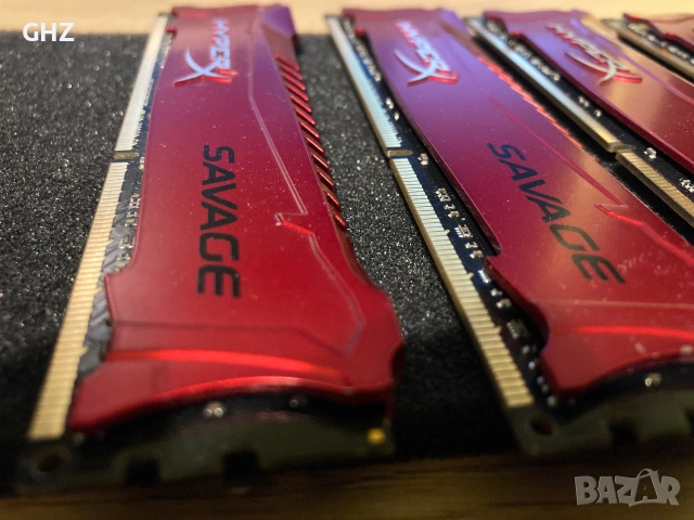Kingston HyperX Savage Red 32GB (4x8GB) DDR3 1866MHz CL9