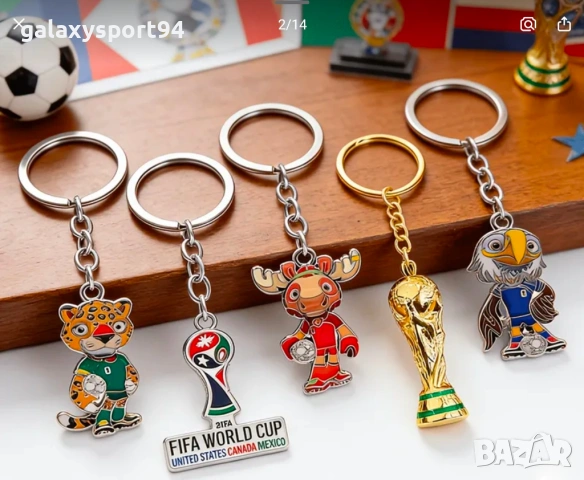Световно 2026 Ключодържатели FIFA WORLD CUP 26 ново Фенски стоки , снимка 6 - Футбол - 54161190