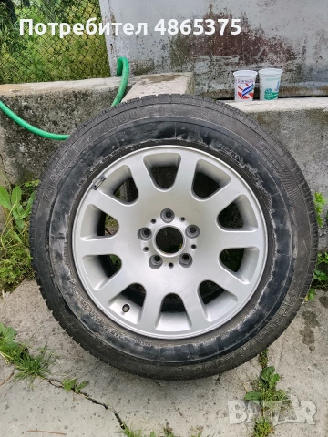 Алуминиева джанта + гума за BMW