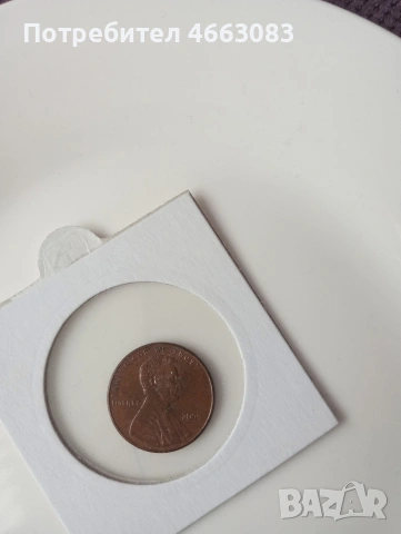 Американски Цент 2005г. Рядък.