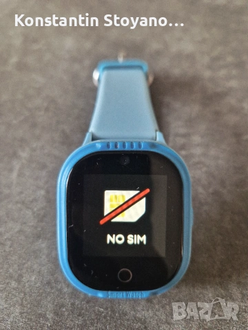 Детски син смарт часовник MyKi - 4 Lite, 1.3'' БЕЗ КАБЕЛ, снимка 2 - Детски - 55116757