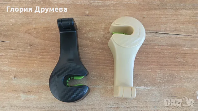 Стойка за мобилен телефон, кука 2 в 1, лесна за поставяне, за столче 