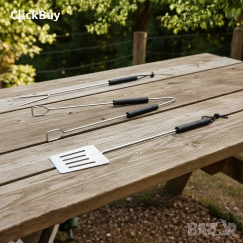 Градинско барбекю на колела, емайлирана стомана, 4 степени + Подарък 3 прибора, снимка 12 - Барбекюта - 54121128