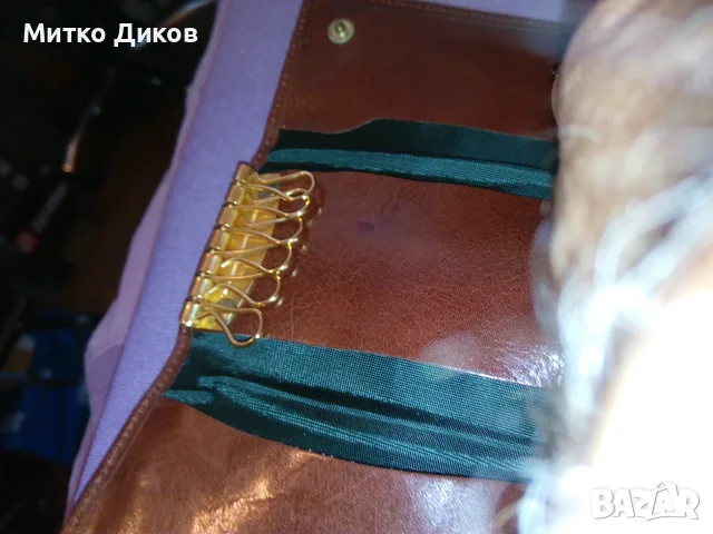 ВР марков нов калъф за ключове естествена кожа 6 позиции, снимка 4 - Портфейли, портмонета - 55604770