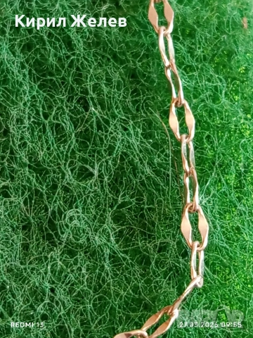 Сребърно синджирче,ITALI нежно финно подходящ аксесоар за ежедневието , снимка 3 - Колиета, медальони, синджири - 53993115