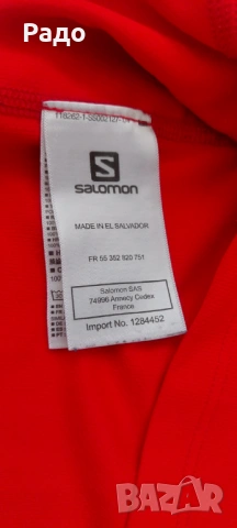 Salomon / L / 100%original / тениска за бягане, снимка 5 - Тениски - 54674520
