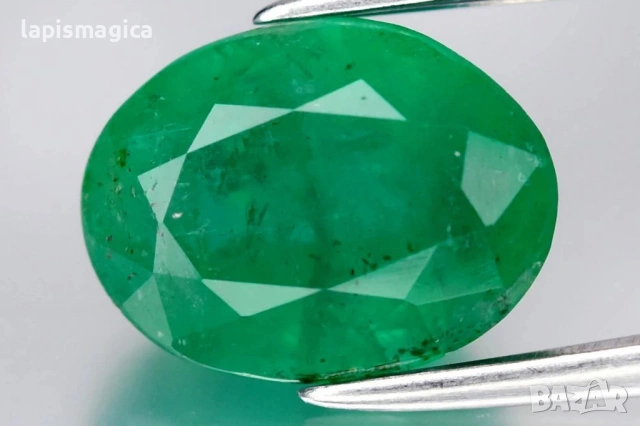 Естествен смарагд от Замбия 1.91ct 8.8x6.5mm Овална шлифовка