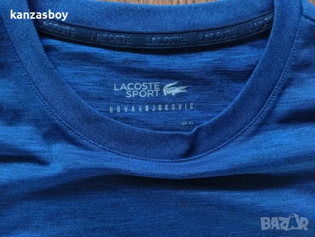 Lacoste x Novak Djokovic - мъжка тениска р-р XL, снимка 4 - Тениски - 55502358