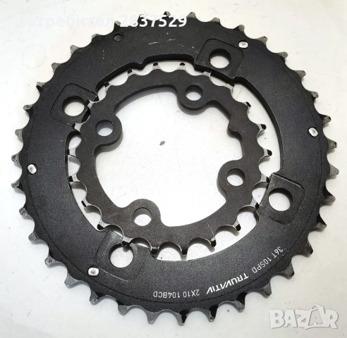 Плочи Motsuv 34Т овал, SRAM Truvativ 22-36Т, Shimano 44T 104BCD, снимка 2 - Части за велосипеди - 54776464