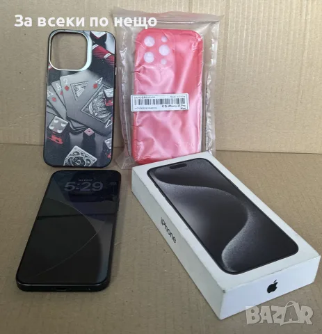 Iphone 15 pro max 256GB , ЛИЧНО ПРЕДАВАНЕ! Айфон 15 про макс, снимка 2 - Apple iPhone - 55430876