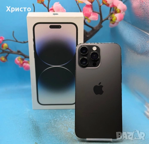 Apple iPhone 14 Pro Max, 256GB, 6GB RAM, 5G, Space Black  , снимка 8 - Apple iPhone - 55005981