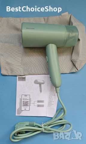 вертикално гладене с пара Philips Seria 3000 STH3010/70, 1000W, 20 гр/мин, сгъваем, резервоар 100 мл, снимка 5 - Ютии - 55052794