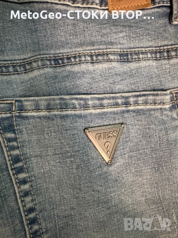 Мъжки дънки Guess Los Angeles – Оригинални, Светъл деним, снимка 5 - Дънки - 54425461
