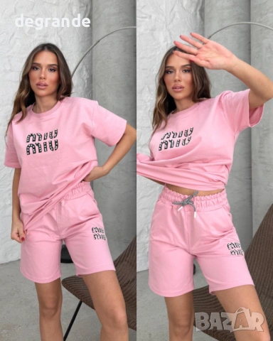  🎀Спортен Комплект #MiuMiu Лого Бродерия