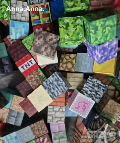 Minecraft кубчета магнитни, снимка 5 - Конструктори - 54948863