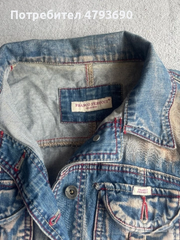 Дънково яке Franco Ferucci, снимка 3 - Якета - 54171098