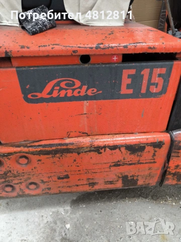Електрокар Linde E15, снимка 3 - Други машини и части - 54563897