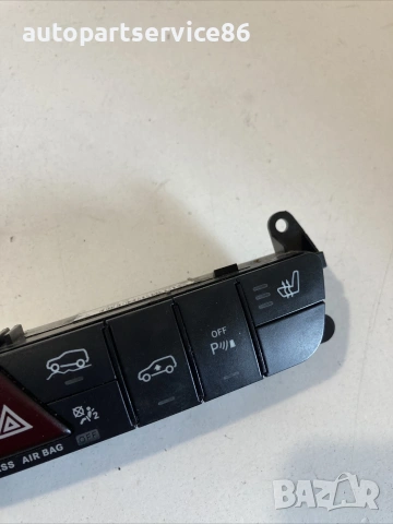 Бутон аварийни светлини за Mercedes ML W164 420 CDI V8 (2007) A1648709510, снимка 2 - Части - 55261948
