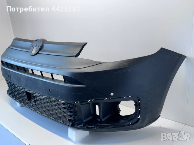 предна броня VW Caddy 2020-2026 г. с отвори за парктроник. #1117V., снимка 3 - Части - 54172261