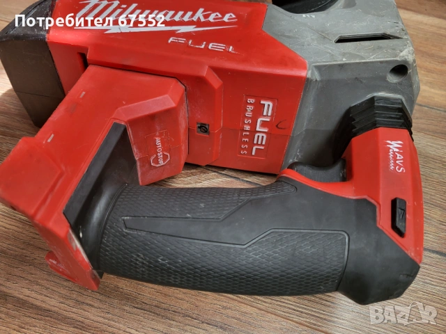 Безчетков перфоратор Milwaukee Fuel M18 FH. Само тяло, 2.5 джаула. 150€ 294 лв., снимка 6 - Други инструменти - 54891260