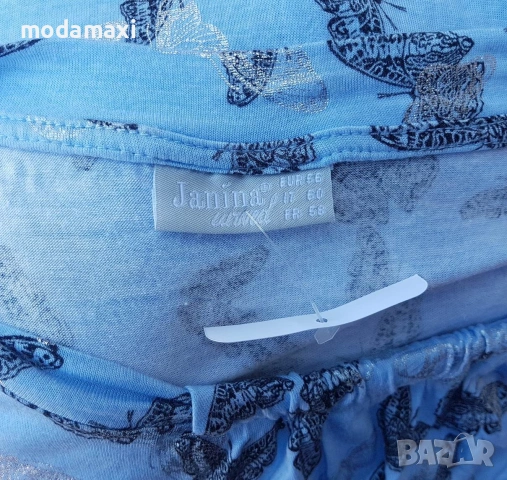 7XL Нова туника Janina(пеперуди) , снимка 5 - Туники - 55269750