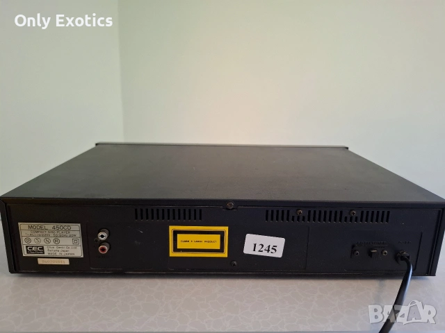 C.E.C. 450CD - discrete DAC, снимка 7 - Ресийвъри, усилватели, смесителни пултове - 54099858