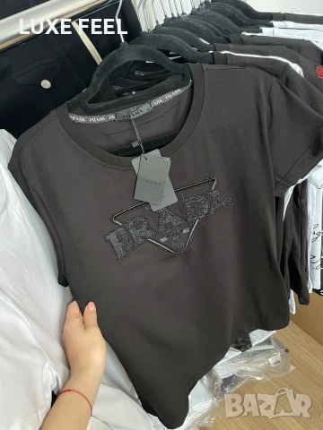 Moschino ✨ Guess ✨Prada ✨Дамски Тениски , снимка 15 - Тениски - 55013890