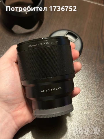 Обектив Viltrox 85mm F1.8 II за Sony FE Mount, снимка 2 - Обективи и филтри - 54114870