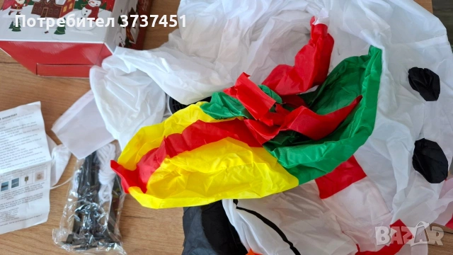 Надуваем снежен човек за Коледа, снимка 9 - Други - 55159797