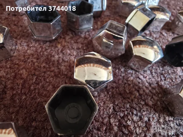 Хром капачки за VW болтове, снимка 2 - Аксесоари и консумативи - 55353680