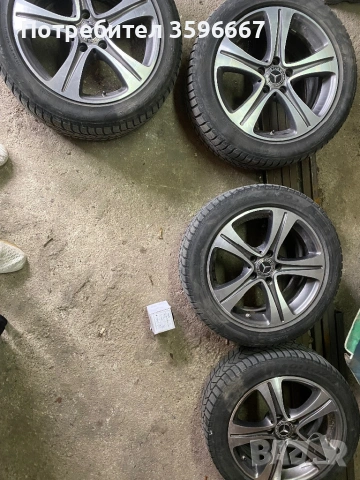 Оригинални Джанти Mercedes + Гуми Pirelli + Датчици 