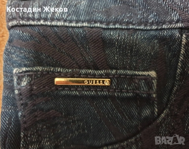 Дамски оригинални дънки Guess Super HIGH RISE  . Като нови., снимка 6 - Дънки - 54477172