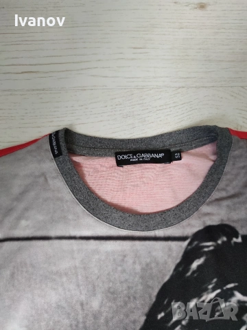 Оригинална мъжка тениска на Dolce Gabbana , снимка 2 - Тениски - 55023082