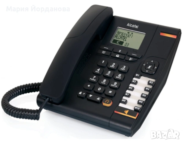 Стационарен телефон ALCATEL TEMPORIS 880- Черен