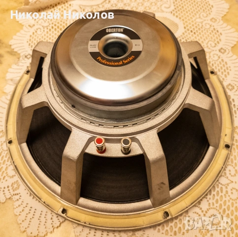 2 броя говорители 15 инча OBERTON 15L400, снимка 3 - Тонколони - 55225807