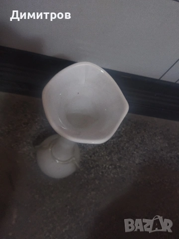 Стъклена ваза, снимка 2 - Вази - 54242951