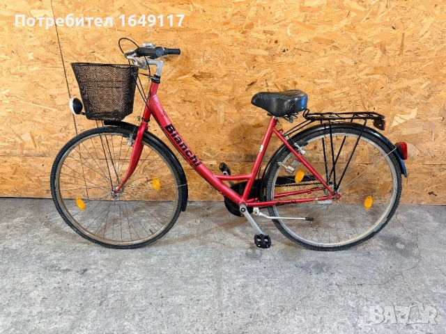 28цола Bianchi дамски градски велосипед колело[3ck-SRAM], снимка 11 - Велосипеди - 54547456