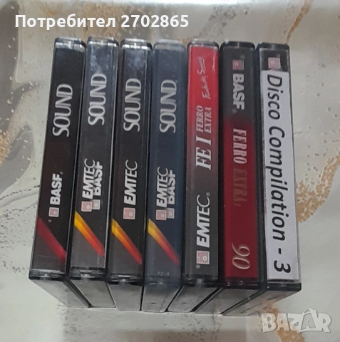 Аудио касети BASF , с Диско хитове , снимка 3 - Аудио касети - 54448653