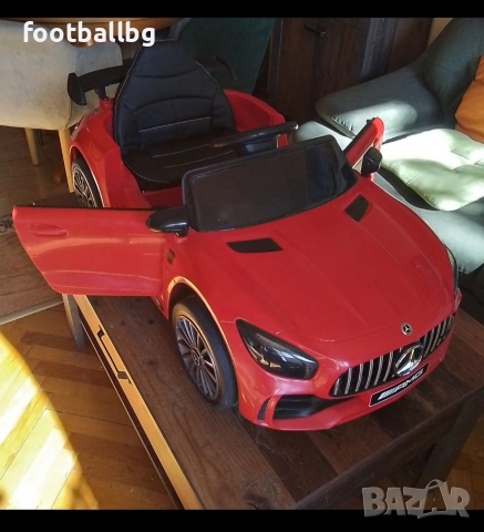 Mercedes AMG GT R с меки гуми 2G дистанционно управление , снимка 6 - Електрически играчки - 30513337