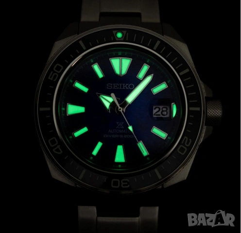 Seiko Prospex King Samurai "Manta Ray" SRPE33K1, фул сет, перфектен, снимка 8 - Мъжки - 55212398