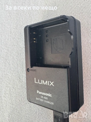 Оригинално зарядно за цифров фотоапарат Panasonic Lumix DE-A60 , за батерии CGA-S009 / DMW-BCF10 / , снимка 4 - Батерии, зарядни - 54674681