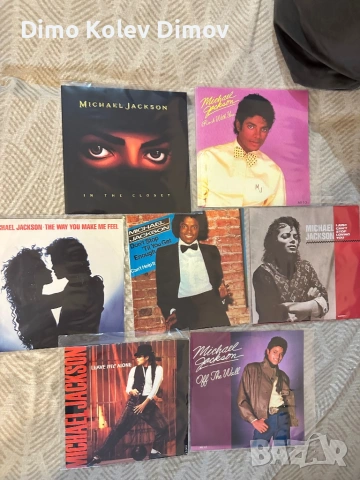 Michael Jackson колекция плочи 7”, снимка 1 - Грамофонни плочи - 54657448