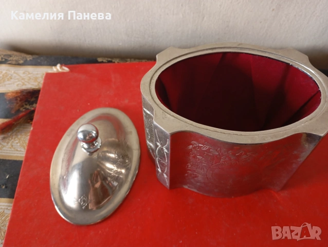 Винтидж кутия за бижута, снимка 5 - Други - 54786129