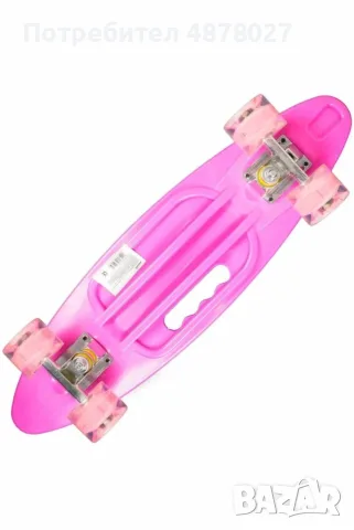 Портативен пени борд Action One ABEC-7,PU,Алуминий, Светещи гуми, снимка 15 - Скейтборд, ховърборд, уейвборд - 55564753