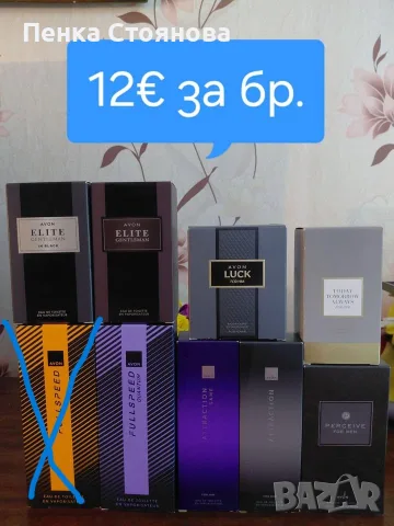 Мъжки парфюми на AVON