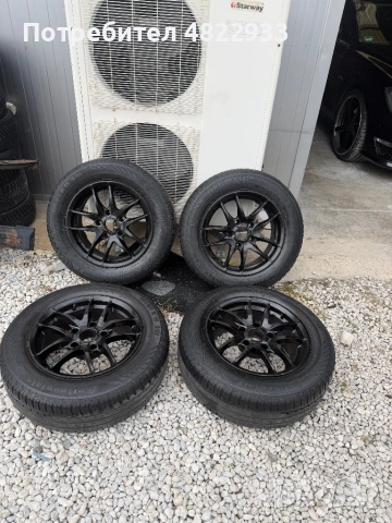 Продавам 4 броя Джанти с гуми за BMW, снимка 2 - Гуми и джанти - 54488137